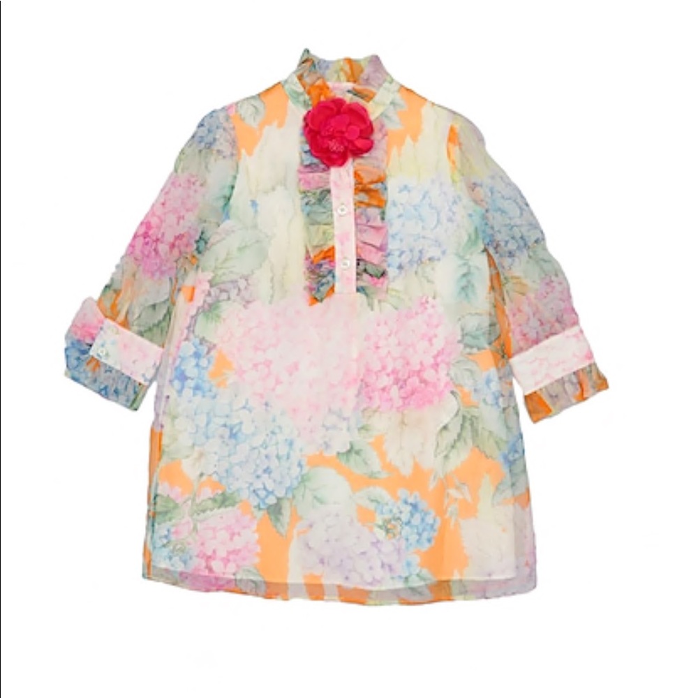 ❤️SOLD❤️ Gucci Floral Dress Girls Sz 4